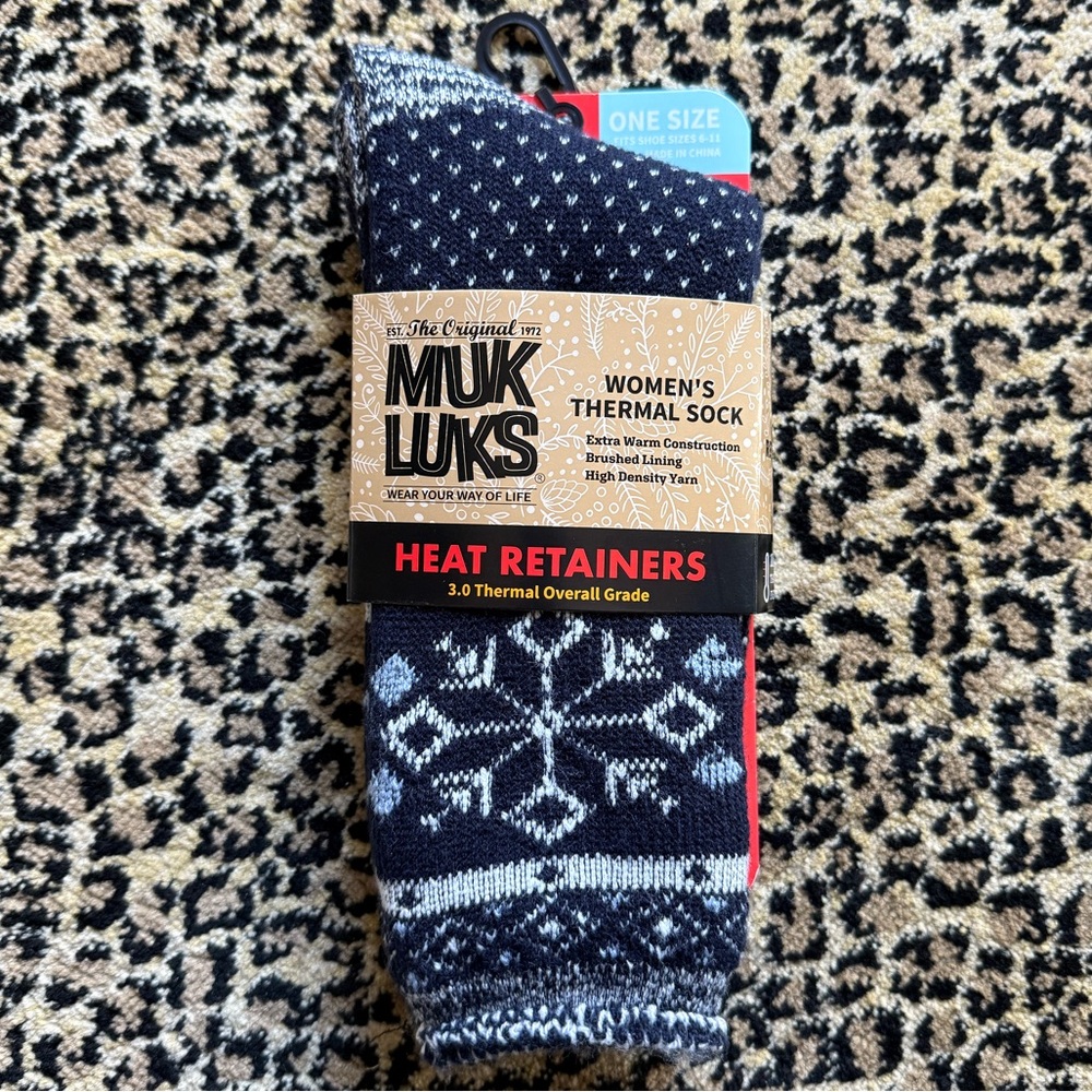 Muk Luks thermal socks (NWT)